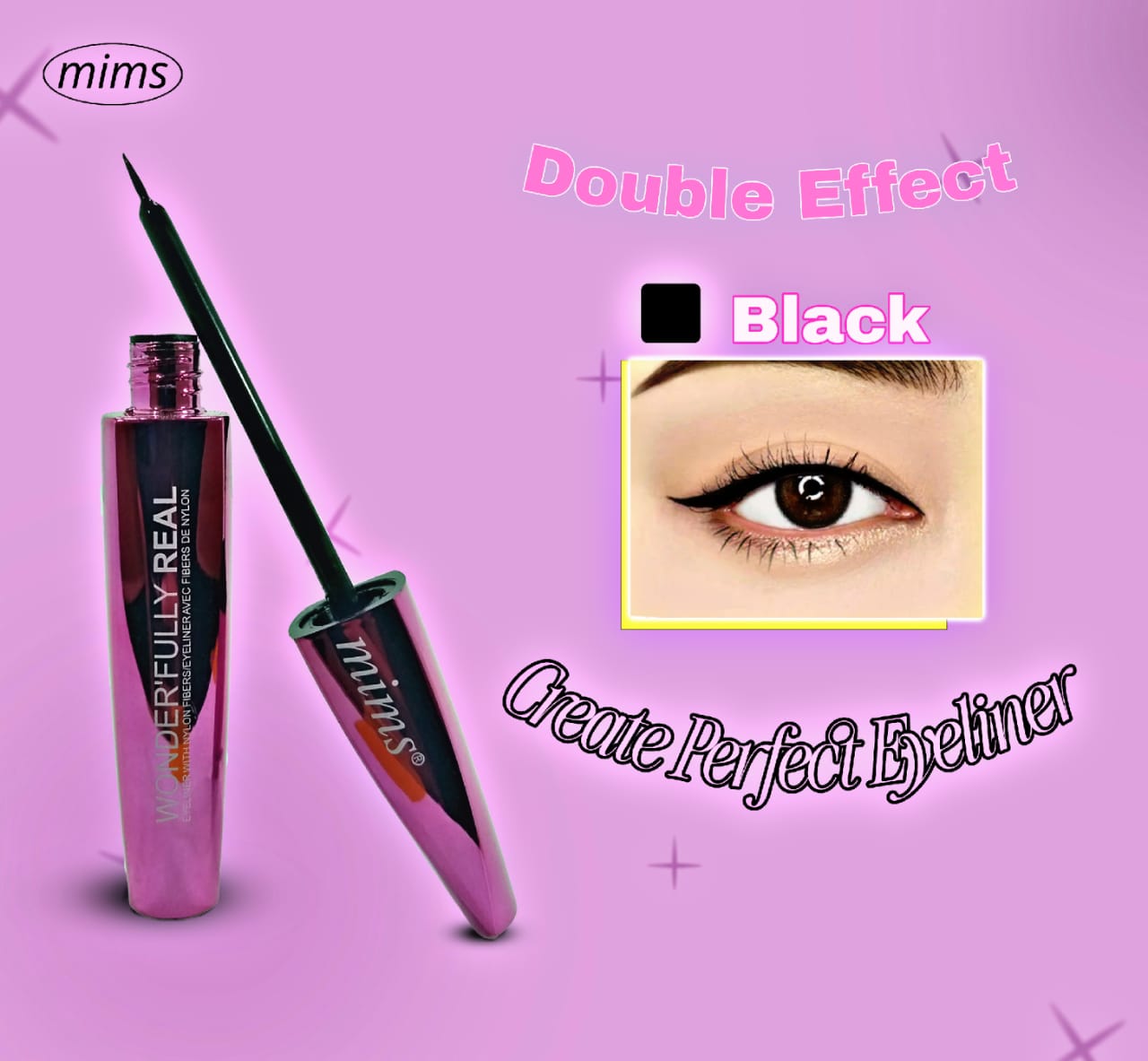 Mims Waterproof Liquid Matte Eyeliner